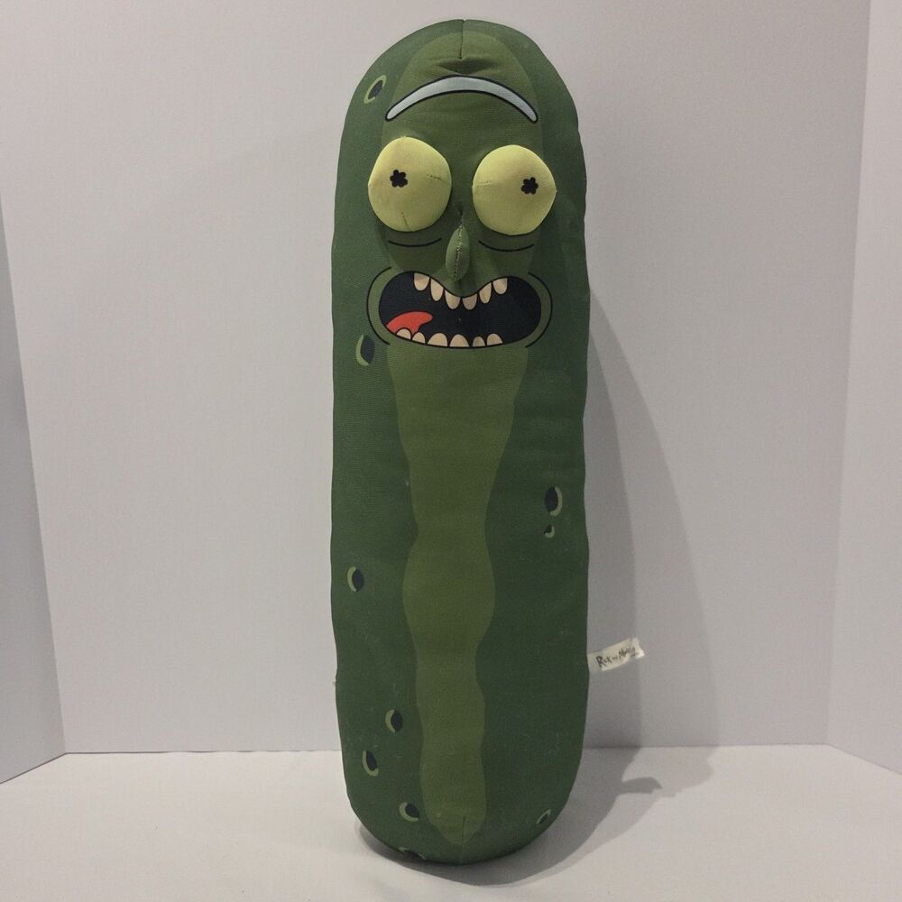 Pickle Rick Plush 20” Rick And Morty Official Licensed Adult Swim 2025